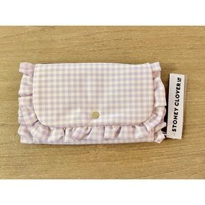 Stoney Clover Ruffle Jewelry Roll in Lavender